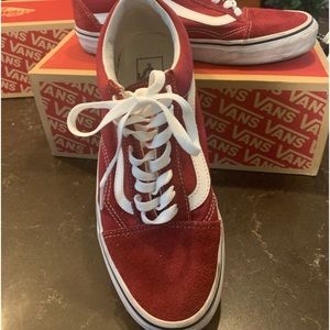 Vans men’s size 7.5 women’s 9